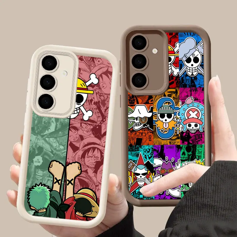 Anime O-One Pieces Luffys Zoro S26 Ultra Case For Samsung Galaxy S26 S25 S24 S22 S23 Ultra S21 Plus S20 FE Protection Soft Cover