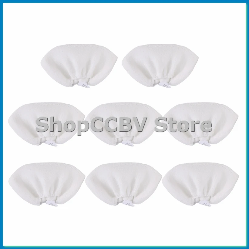 

Набор из 8 махровых тканевых чехлов для ручных инструментов, для ручного насадки, для пароочистителя SC 2, SC 3, SC 4, SC 5-A50M