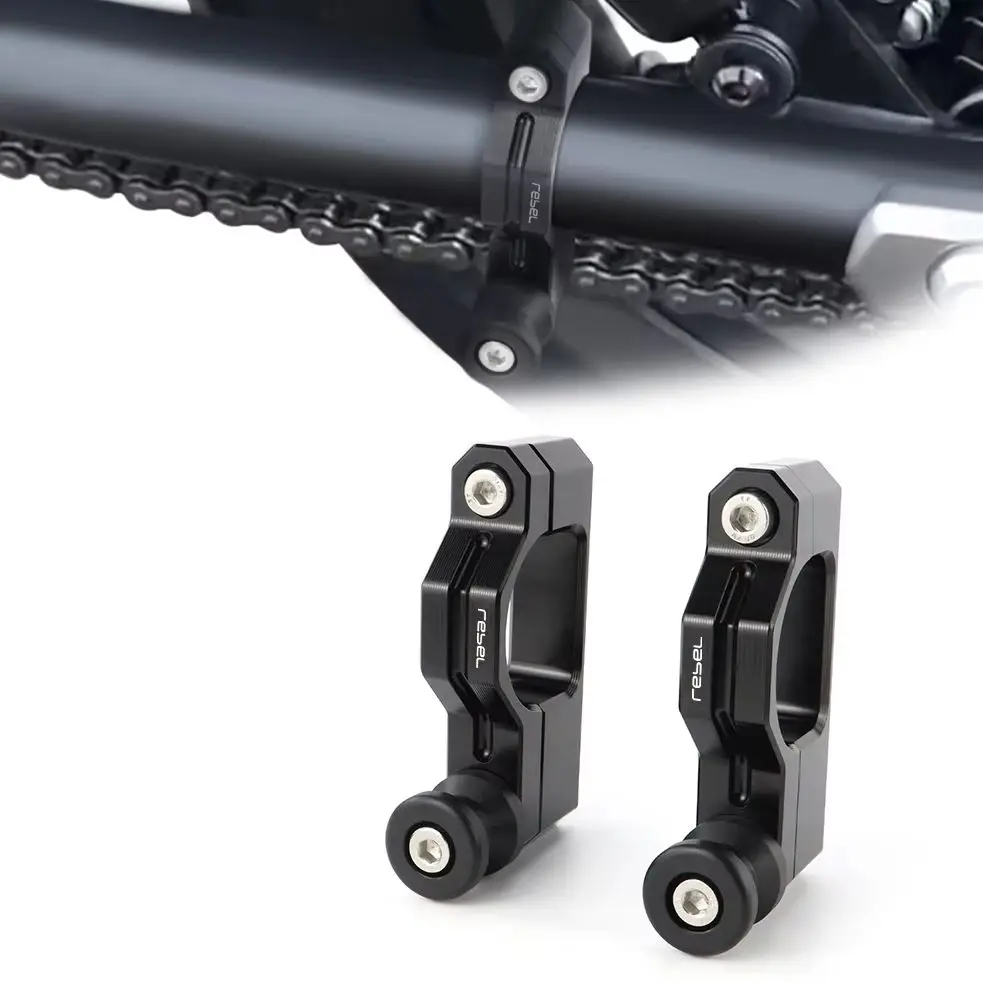 Motorcycle Swing Arm Bobbin Stand Screws Adapter Swingarm Spool Sliders Fit For Rebel 300 Rebel 500 2017-2026 SCL500 2024-2026