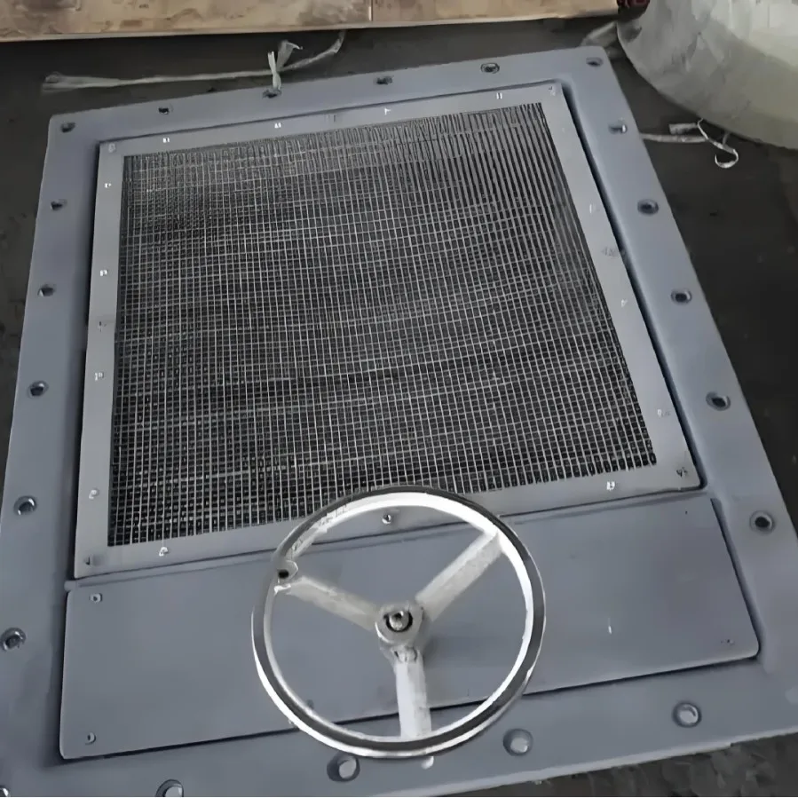 Marine, Doorless Watertight Shutters, Manual Shutters, Hand Wheeled Shutters Marine Shutters