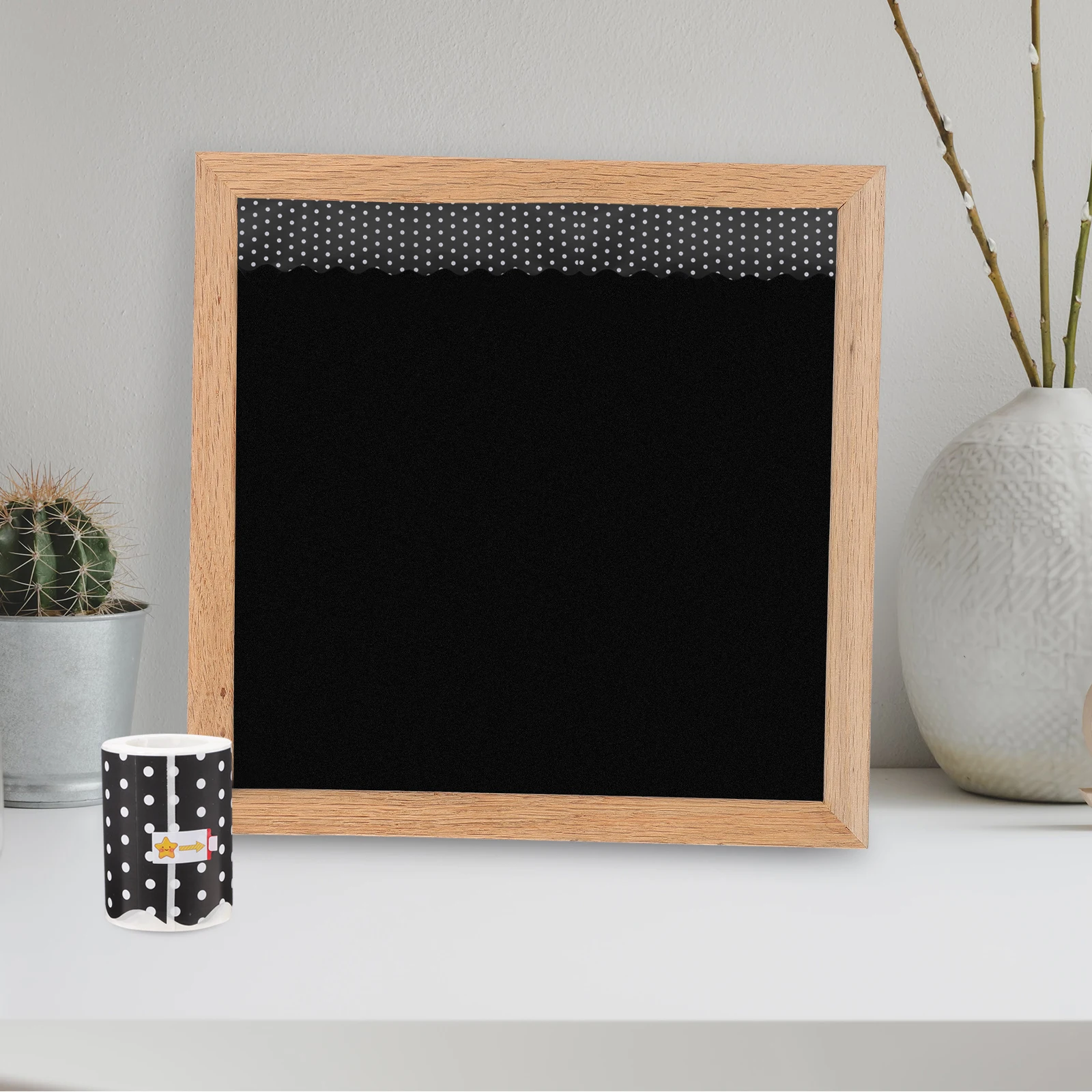 

Wavy Dot Stickers Trim Scalloped Classroom Bulletin Board Border Display Removable It Can Move