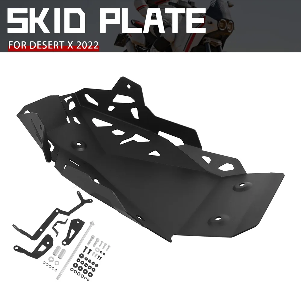 For Ducati DesertX Desert X 2022 2023 2024 Motorcycle Under Skid Plate Bottom Engine Chassis Protection Belly Pan Cover Guard