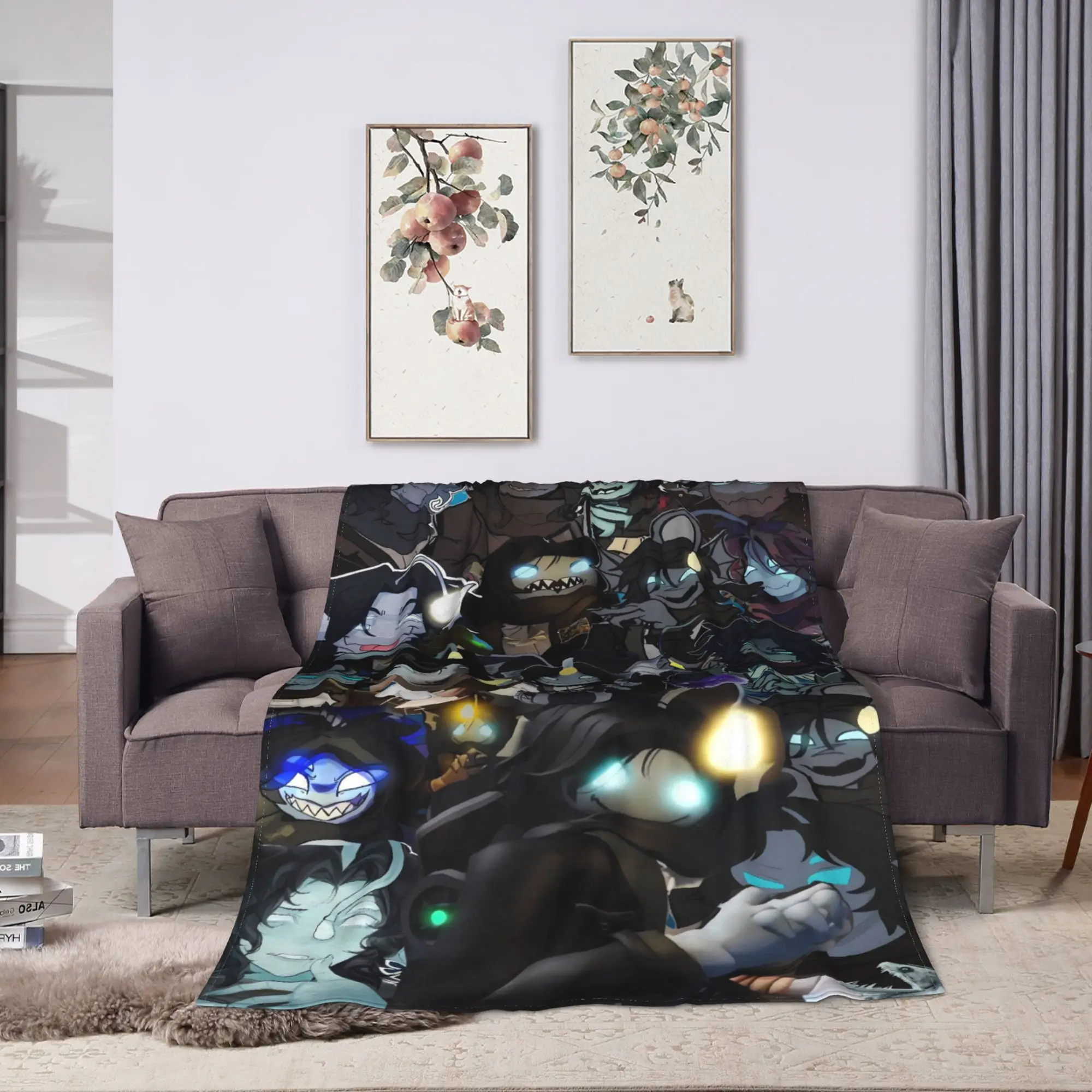 Sebastian Solace Pressure Game Blanket Soft Fashion Plush Throw