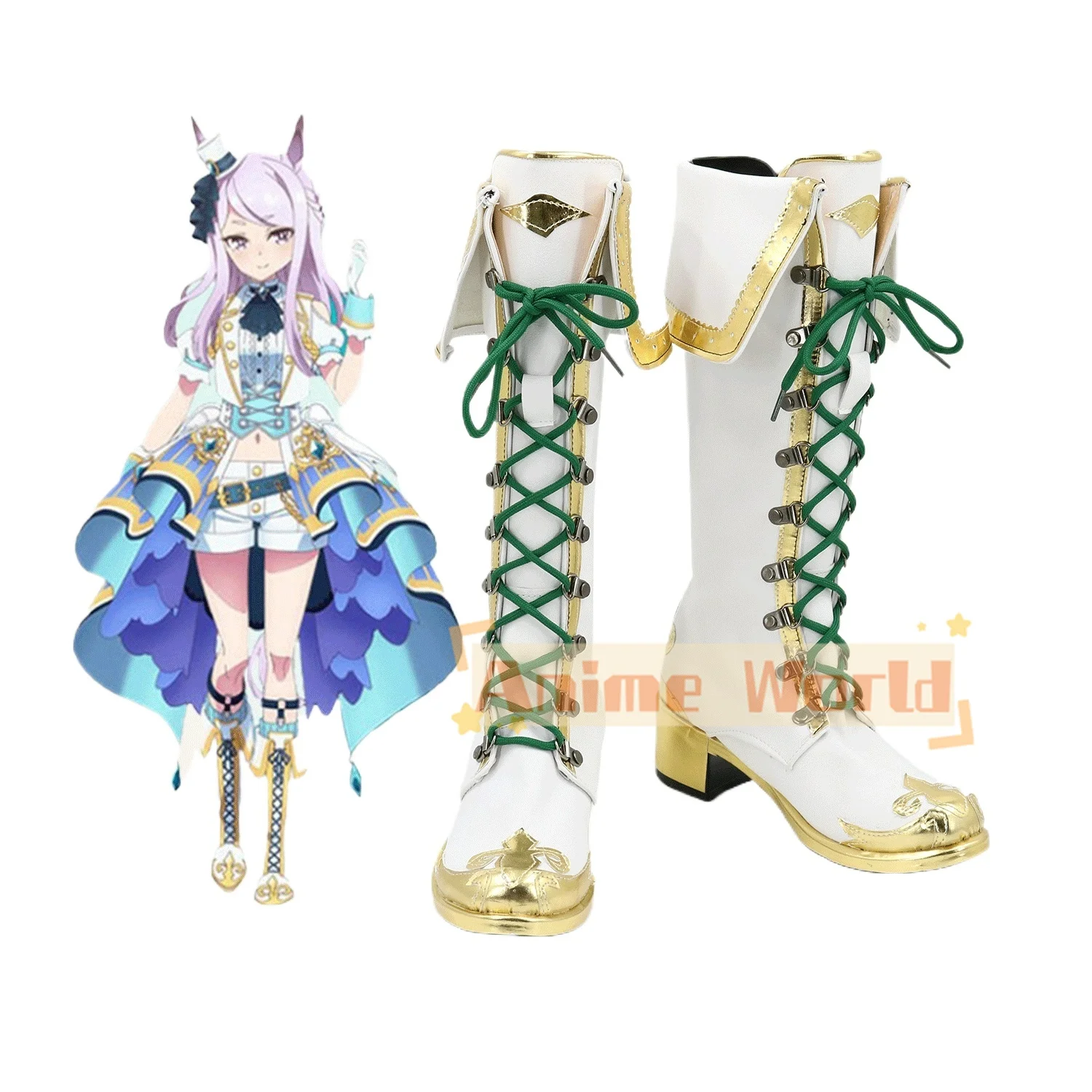 

Обувь для косплея Jockey Girl Mibai McQueen, женские ботинки для косплея в стиле аниме