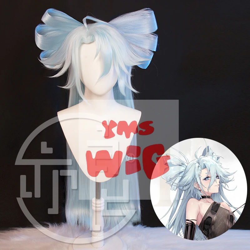 Game Girls Frontline PA-15 Cosplay Wig Blue Long Heat Resistant Synthetic Hair Halloween Party Role Play