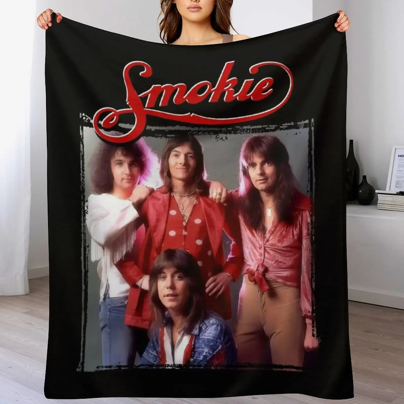 

Smokie Throw Blanket Luxury Throw Quilt Plush Blankets