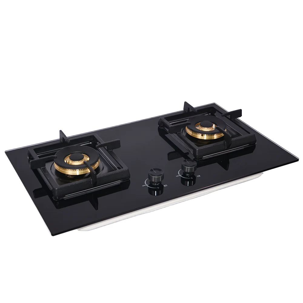 High Quality Hot Sale Double burner Built-in Home Kitchen Appliance Gas Cooker Cooktops Gas Stove