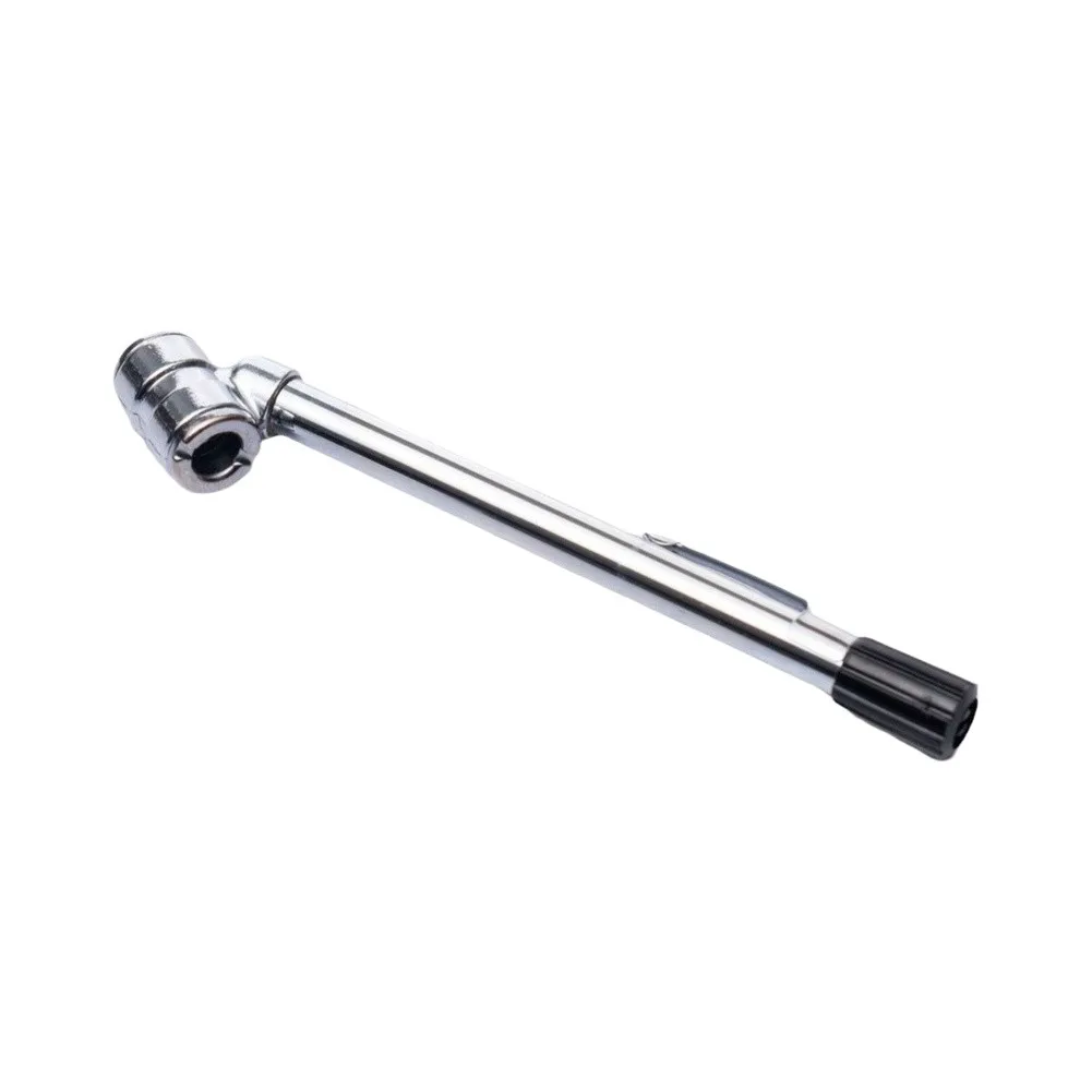 Zinc Alloy Dual Head Tire Pressure Gauge Pen For Auto Car Truck Motorcycle Valve Air Tester Tool Black Silver Compact Design