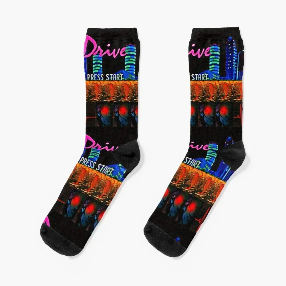 Nightcall Drive Socks aesthetic Antiskid soccer Woman Socks Men's