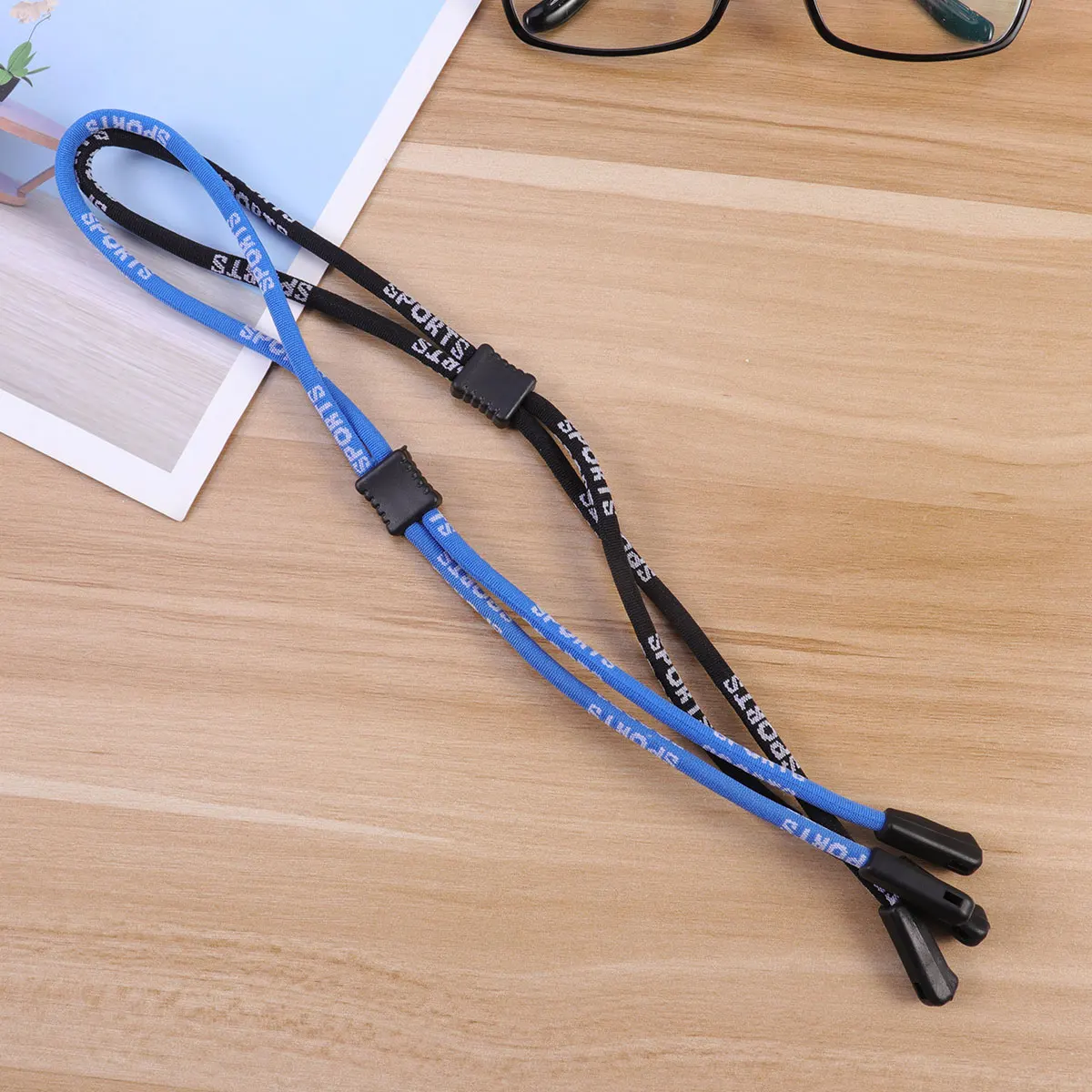 

4Pcs Eyewear Retainer Strap Adjustable Anti- Safety Glasses Cord for Running Hiking Cycling