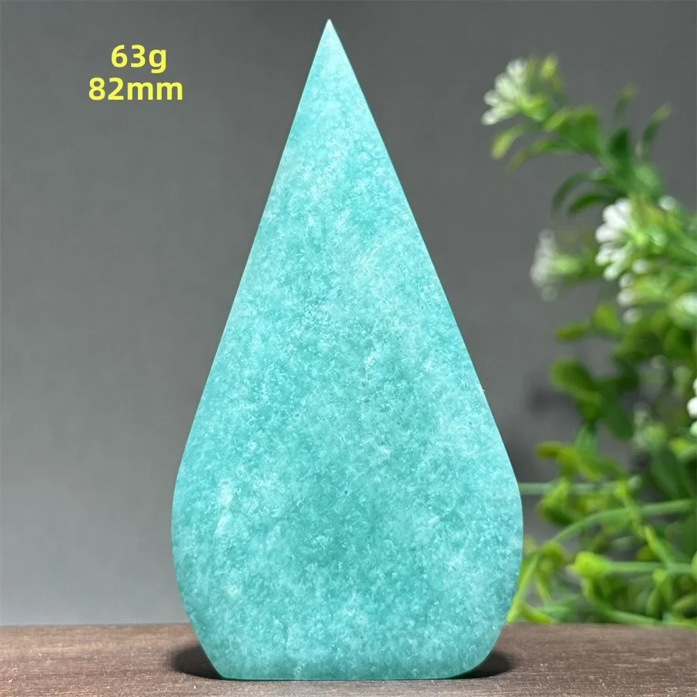 Natural Tianhe Stone Freeform Torch Hand-Carved Mineral Quartz Spiritual Meditation Healing Energy Home Office Decor Gift