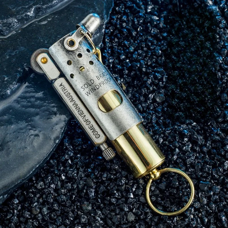 

IMCO5700 Trench Lighter Windproof, Nostalgic, Retro, Personalized Vintage Lighter Metal Material Men's Classic Gift