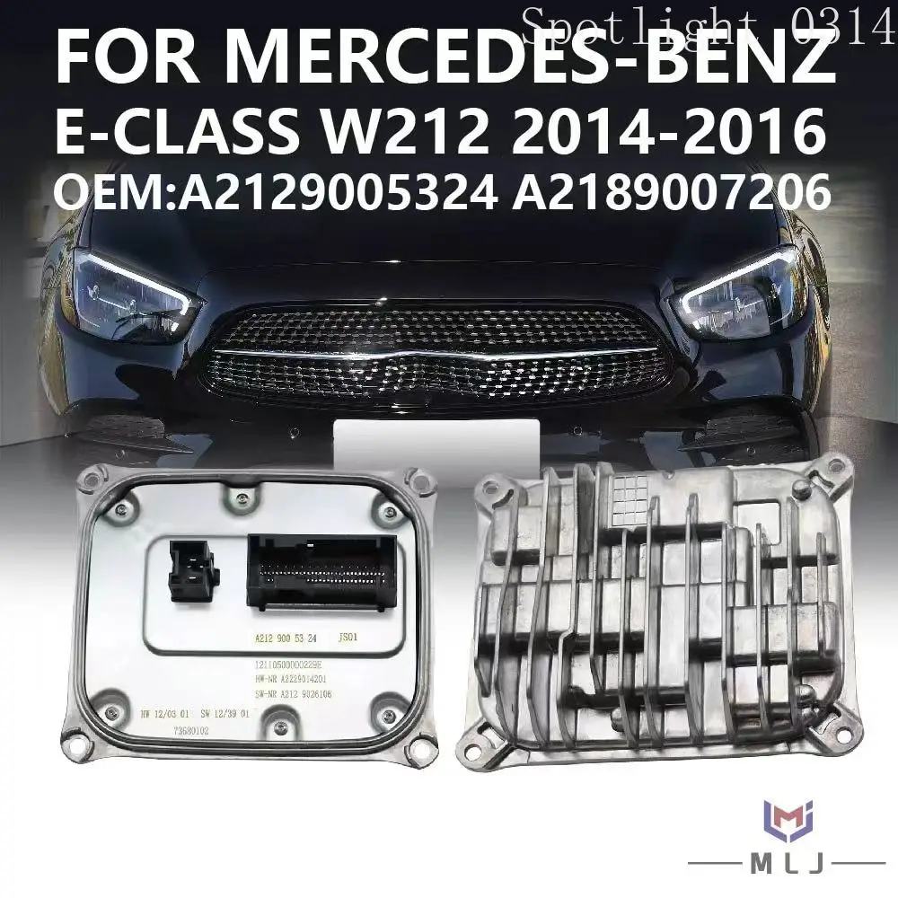 A2129005324 A2189007206 For Mercedes-Benz E-Class W212 A207 E250 E350 E400 2014-2016 AMG Headlight LED Ballast Control Module
