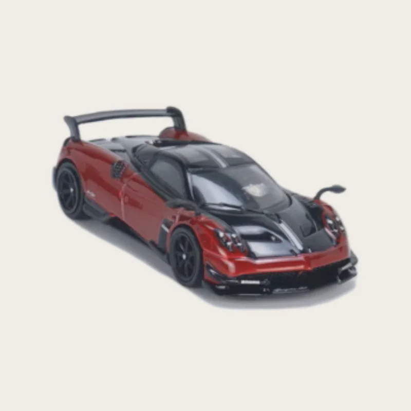 TW Diecast 1/64 Scale Pagani Alloy Model Cars Pagani Huayra BC Rosso Dubai Play Vehicles Toys for Boys Gift Original Box