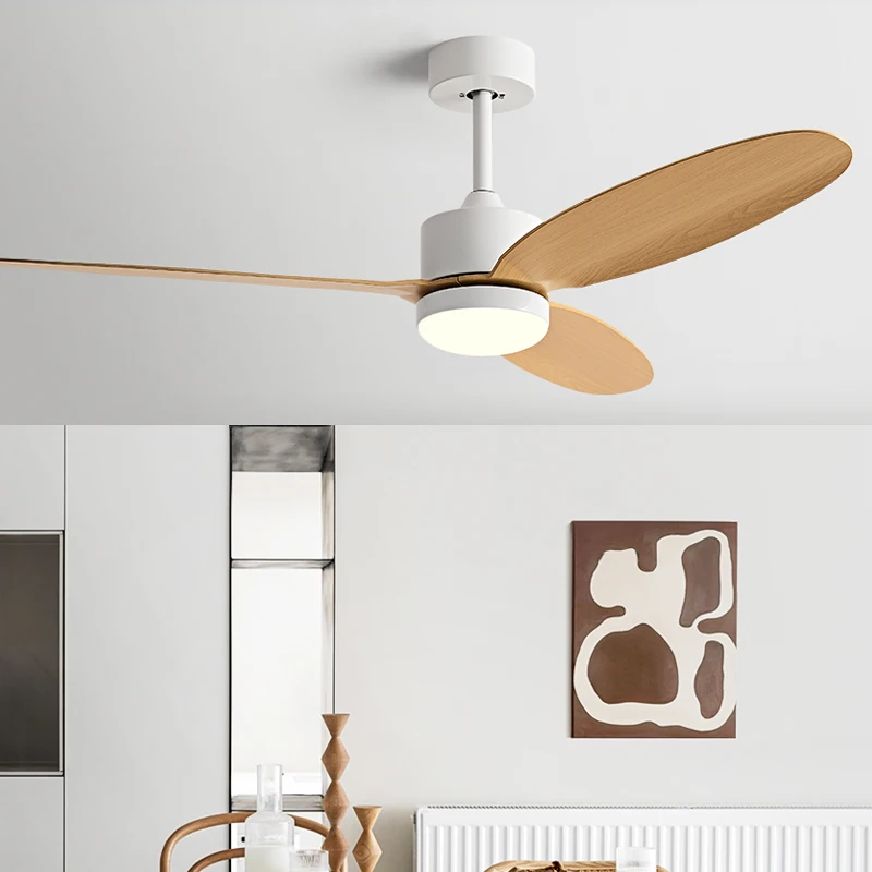 52Inch Fan lamp Modern Simple DC Ceiling Fan Lamp Restaurant Living Room Household use 110V 220V Remote Control Electric fan