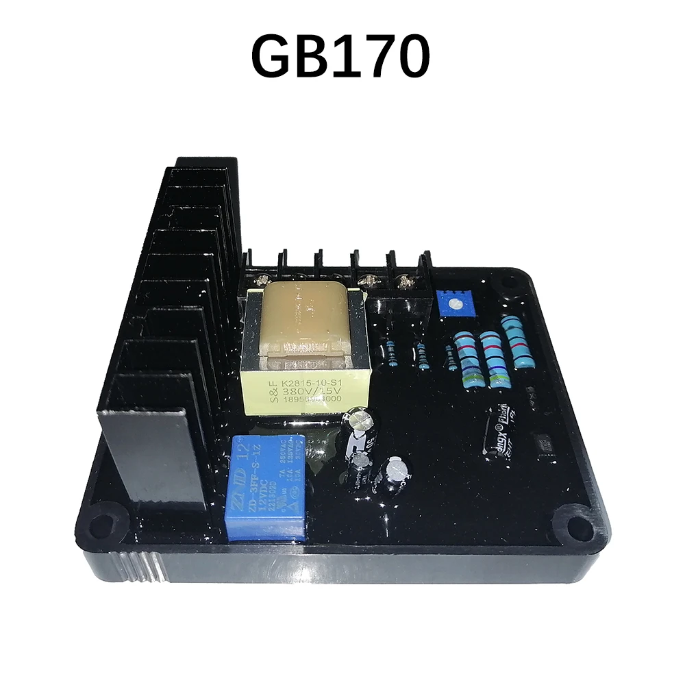 GB170 Avr Board Voltage Regulator Module Three Phase 380v Diesel Stc Brush Generator Parts Top Quality Stabilizer Accessories