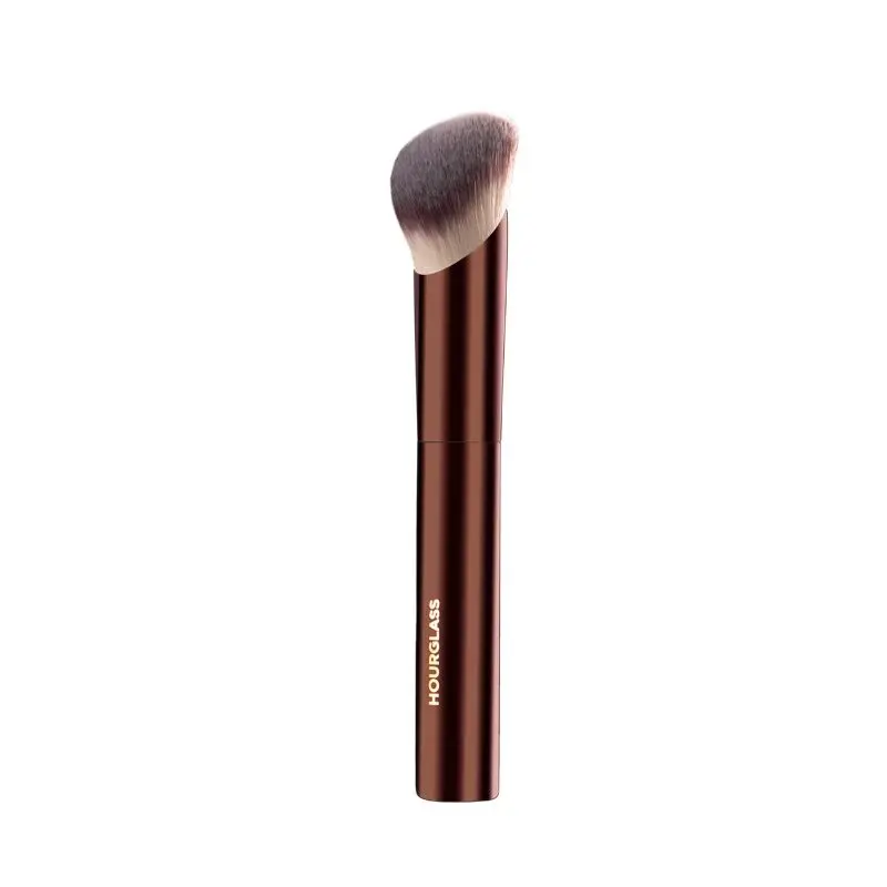 Zandloper make-upborstel - nr. 21 Ambient Soft Glow Foundation Brush Zachte vezelhaar Modeontwerp Enkelzijdige borstel