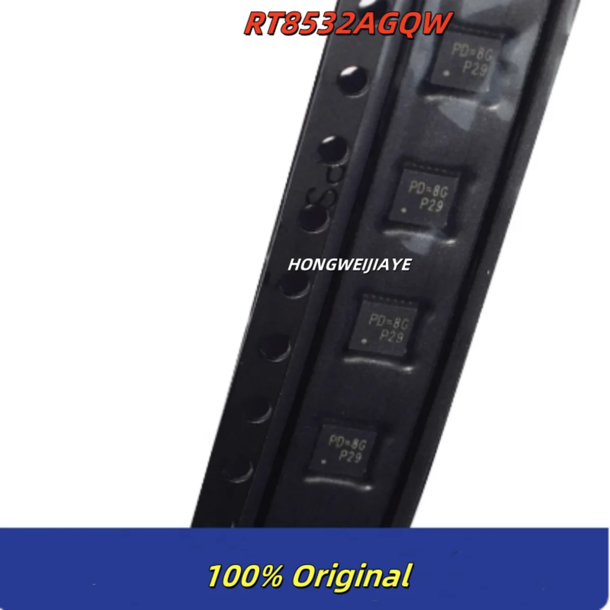 

5PCS 100% New RT8231CGQW 24= RT8532AGQW PD= RT6585BGQW 3H= WQFN-20 Brand New Original Chips ic