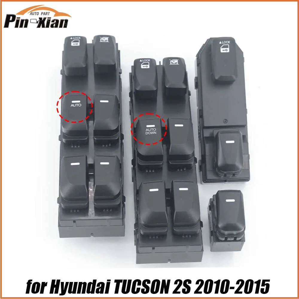 

Automatic Car Glasses Closure For Hyundai TUCSON 2S 2010-2015 Side Master Switch Button 93570-2S0009P 93570-2S1509P 93575-2S100