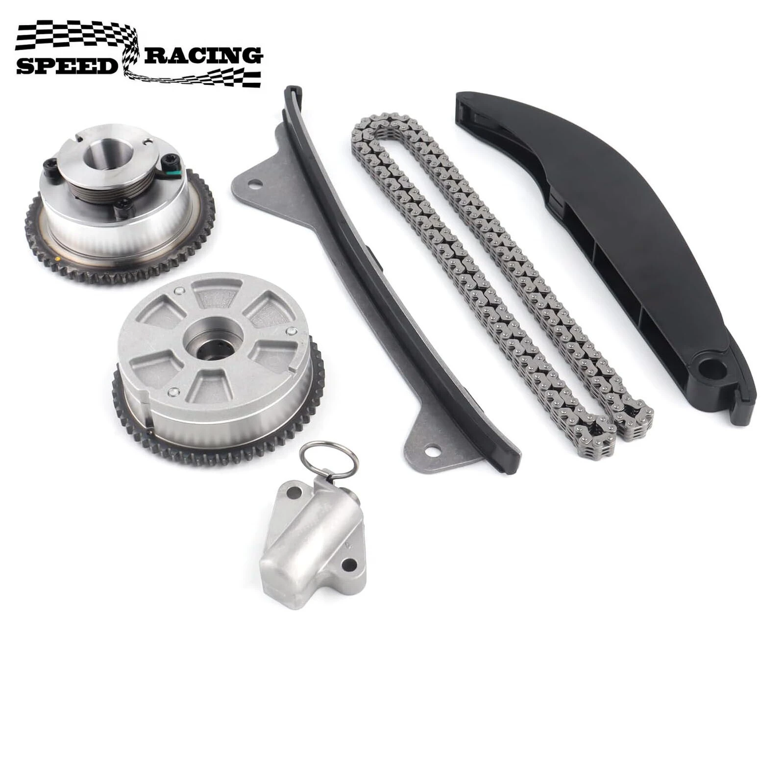 

24350-2E700 24370-2E020 24430-2E000 24410-2E000 for Hyundai Elantra Kona 2.0L 2017-2021 Timing Chain Kit with VVT Camshaft Gear