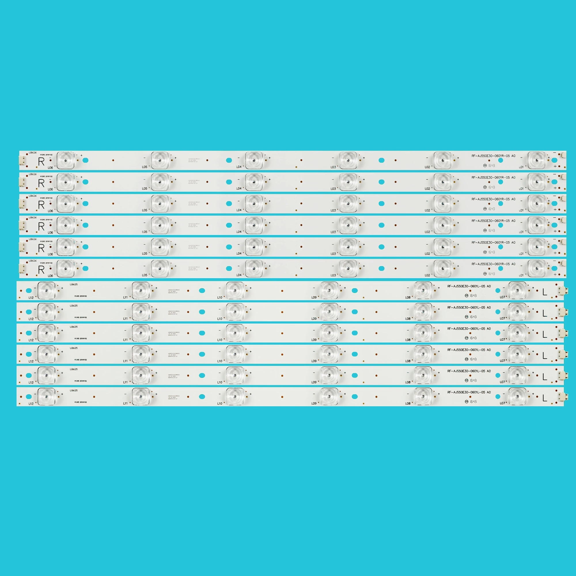 

LED TV Backlight Strip For LC-55CFE6241E LC-55CUF8472ES LC-55CUG8461KS LC-55SFE7452K RF-AJ550E30-0601L-05 RF-AJ550E30-0601R-05