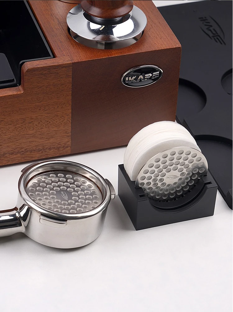 IKAPE Espresso V2 Puck Bildschirm für Kaffeebrühen Präzisionsfilter Bildschirm Upgrade Home Barista 51/54/58MM Professionelles Kaffeewerkzeug – Detail 15