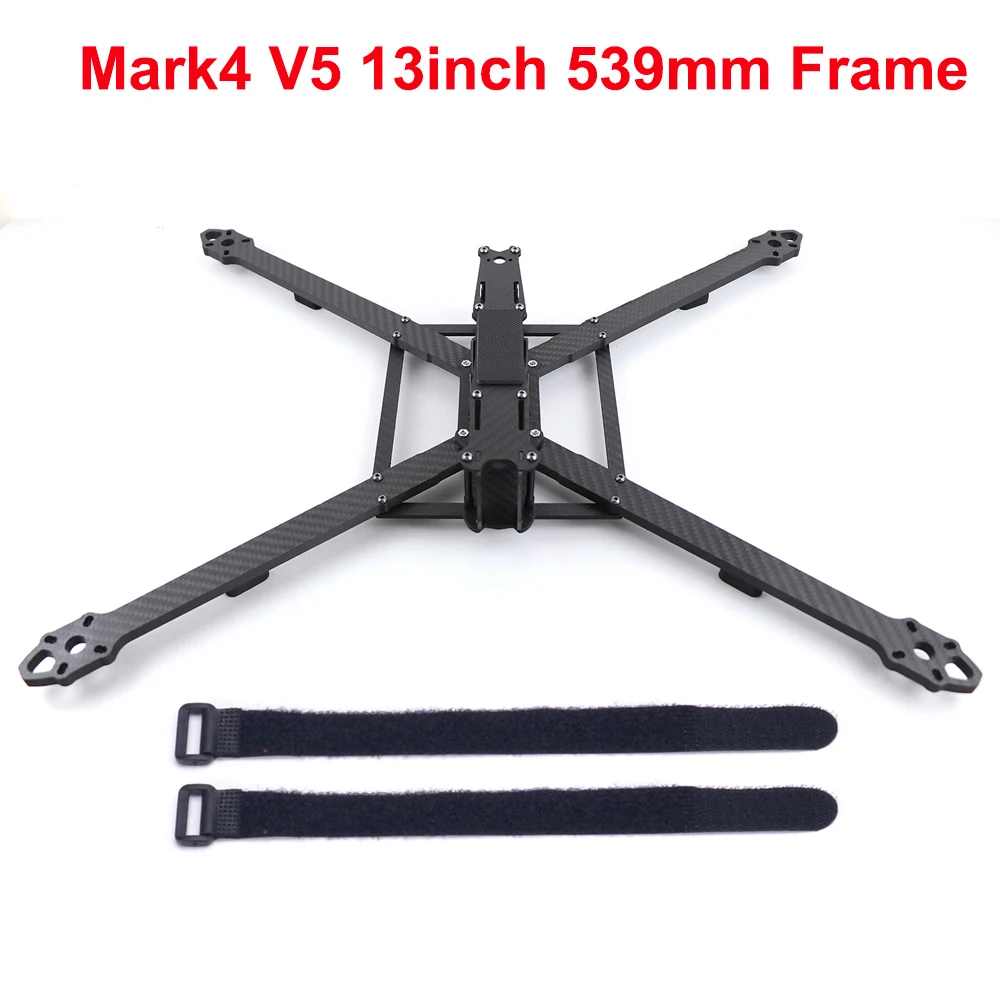 MARK4 V5 13inch 539mm Wheelbase Carbon Fiber Frame Kit With 7mm Arm For RC FPV Freestyle Long Range Racing Drone Rack Quadcopter
