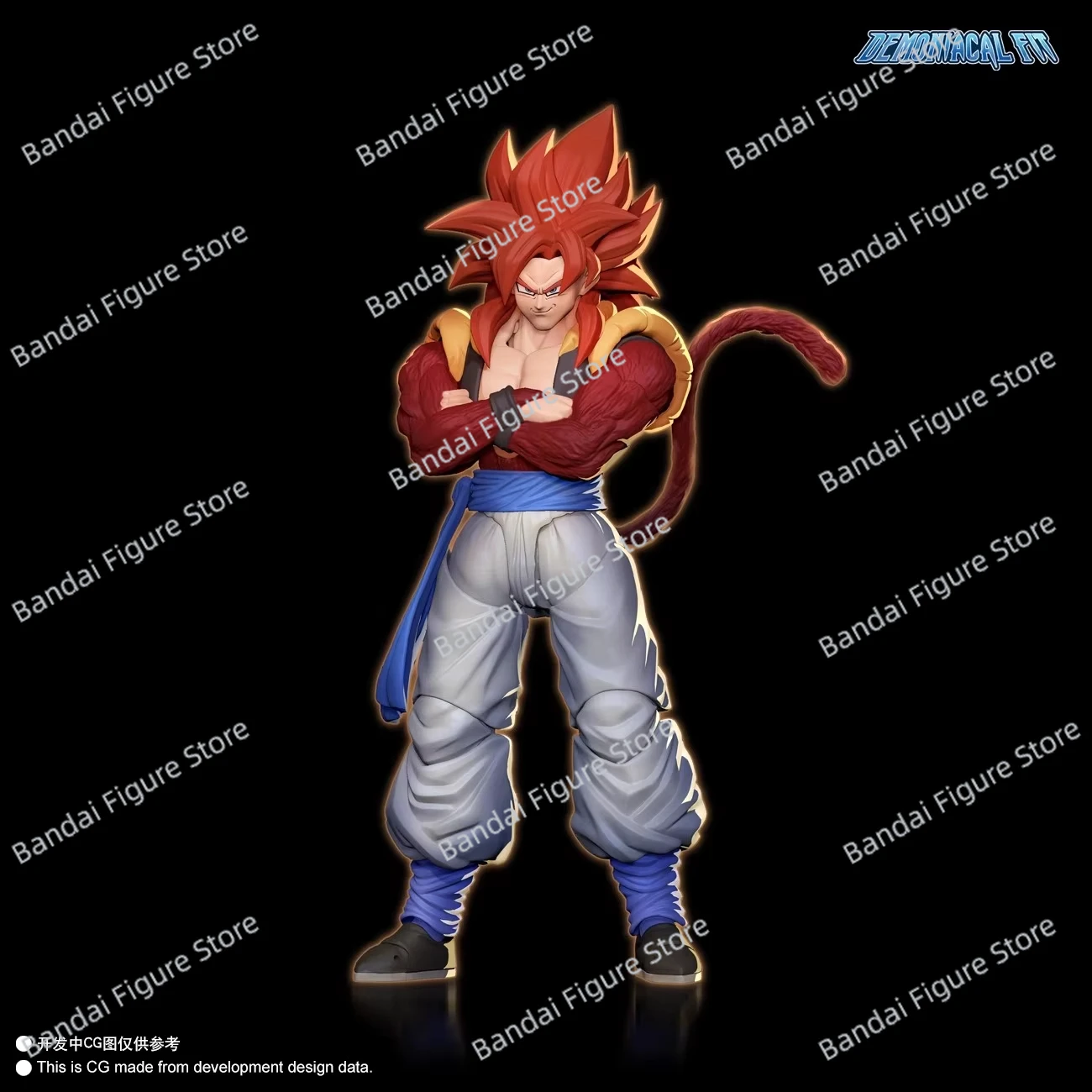 Nuovo Prodotto Demoniacal Fit Dragon Ball Savage Duo Gt Super Saiyan 4 Gogeta 3.0 Corpo SSJ4 Anime Action Figure Modello Giocattolo Regalo