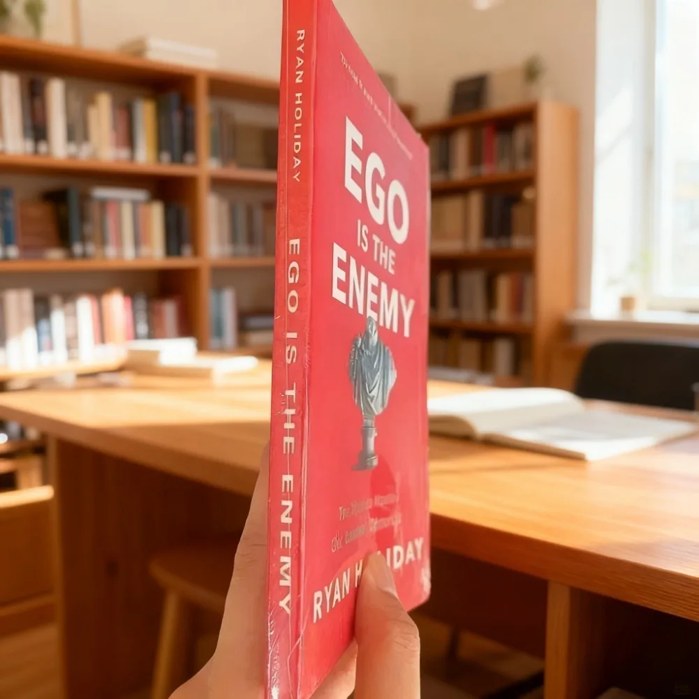 EGO هو العدو بقلم رايان هوليداي رواية غلاف ورقي # 1 كتاب نيويورك تايمز الأكثر مبيعًا #4