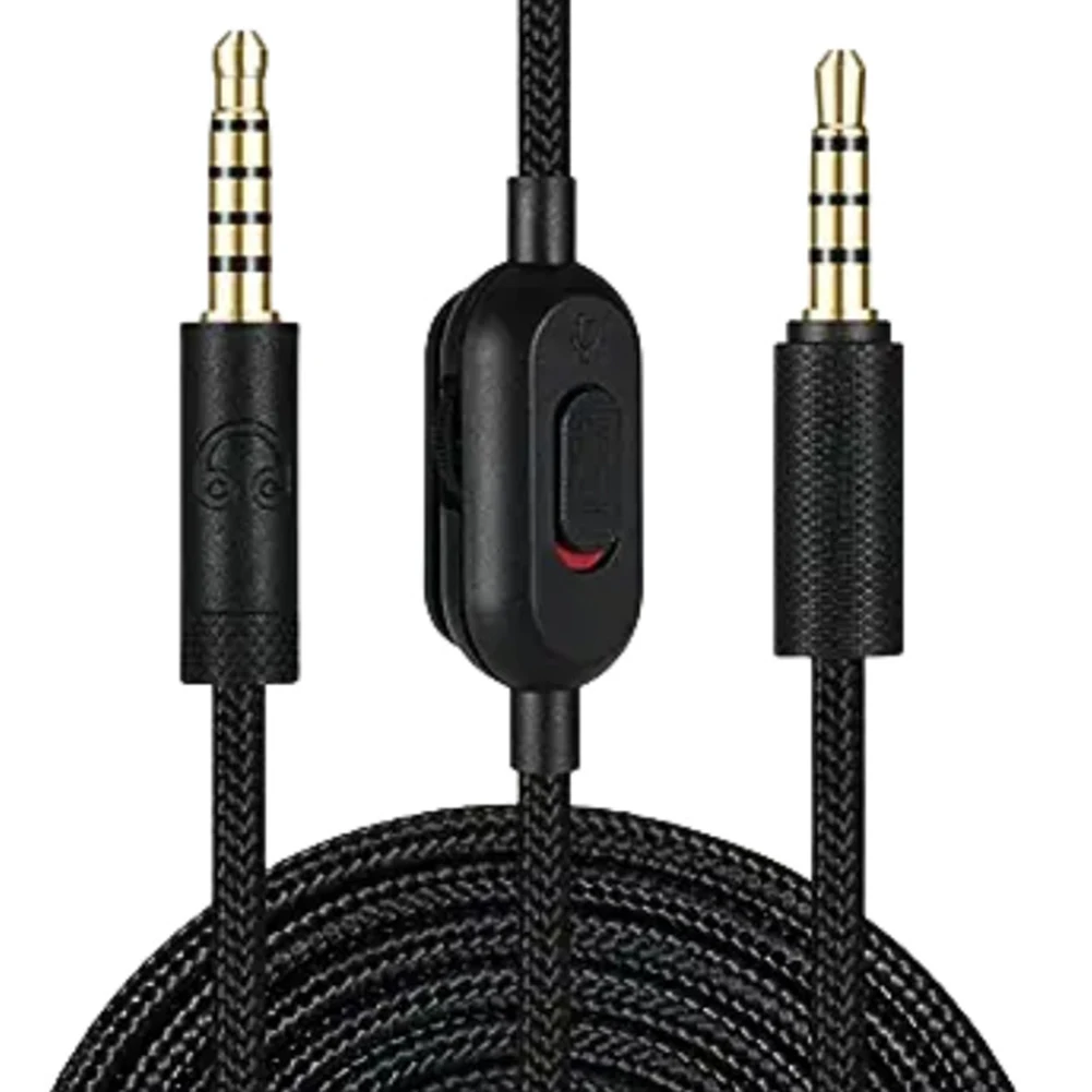 2 متر Aux الحبل سماعة كابل استبدال لعبة سماعة الصوت كابل استبدال ل Logitech G PRO/GPRO X/G233/G433 سماعة الألعاب