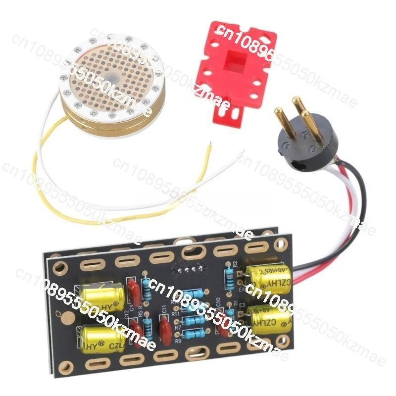 

Набор для самостоятельной сборки видеомикрофона: 34-мм конденсаторный микрофон с большой диафрагмой + плата для видеозаписи и стриминга