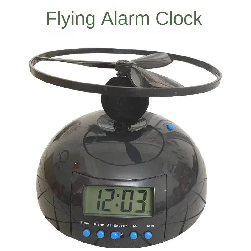 Children, boys, creative personality, flying alarm clock, student specific wake-up tool, internet celebrity clock, high volume,