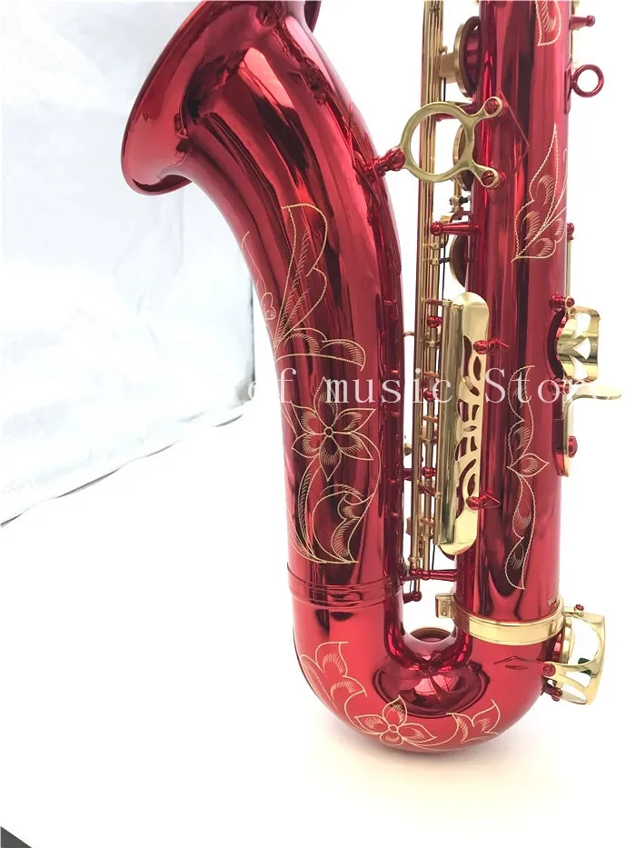 France Tenor saxophone New R54 bB Tenor sax playing professionally Musical instrument Red gold with case