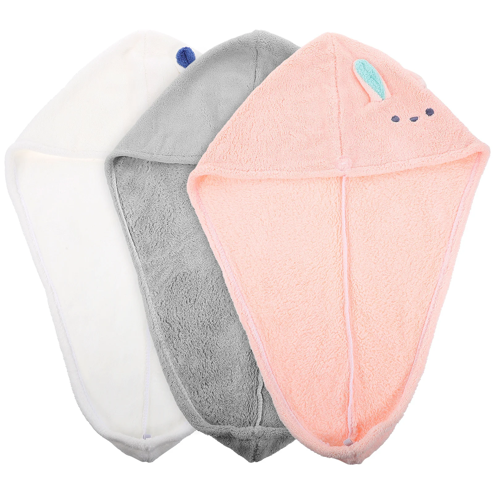 

3Pcs Coral Fleece Towels for Home and Travel Soft Skin Friendly Water Absorption Fast Drying Towel for Adults Bathroom