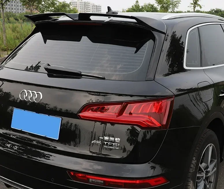 Für Audi Q5 2017-2023 Heckspoiler Flügel Body Kit ABS Kunststoff Auto Hinten Dach Spoiler Auto Zubehör Hinten Dach spoiler Body Kit