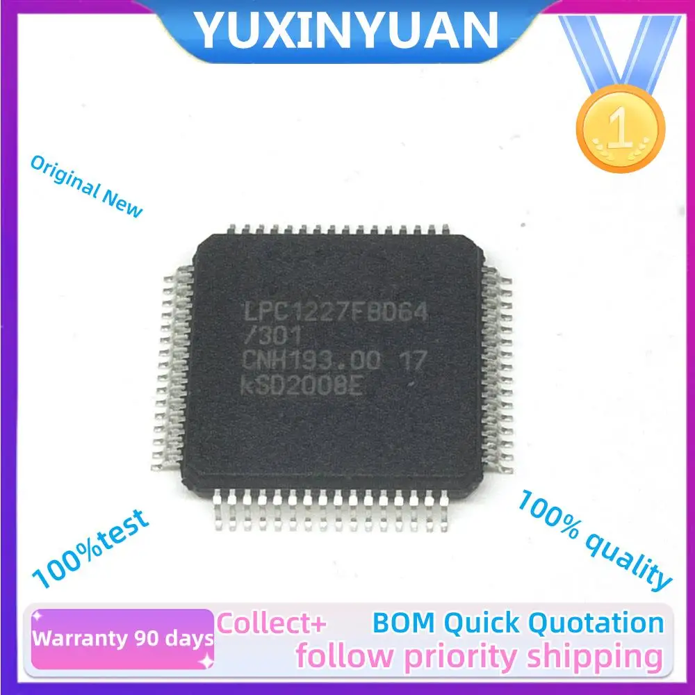 1PCS  LPC1227FBD64/301 LPC1227FBD64 QFP64  IC NEW IN STOCK 100%Test