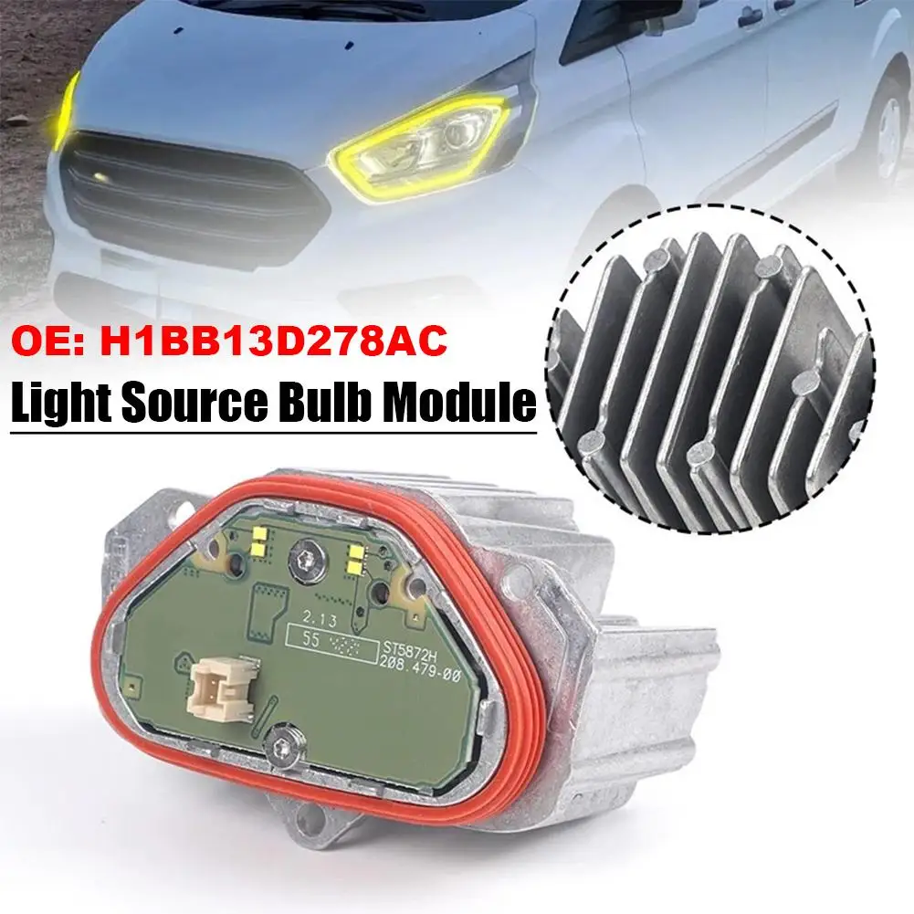 

H1BB13D278AC LED Headlight Daytime Running Light Source Driver Control Module for FORD Fiesta M K8 M K7 VII HJ HF Focus M K O4I6