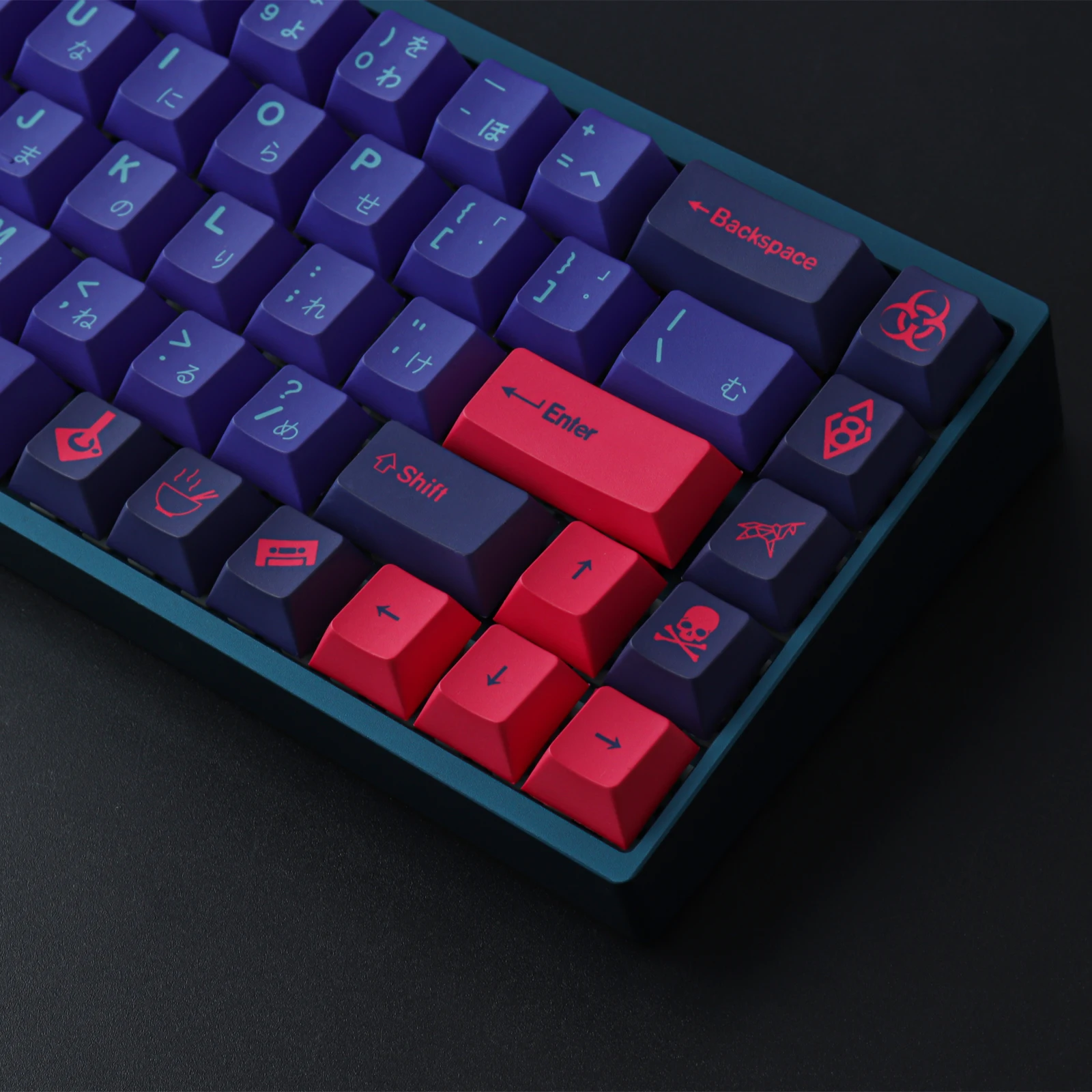 GMK Laser Keycap 158 Key PBT Keycap Cherry Altura original Proceso de sublimación de cinco lados