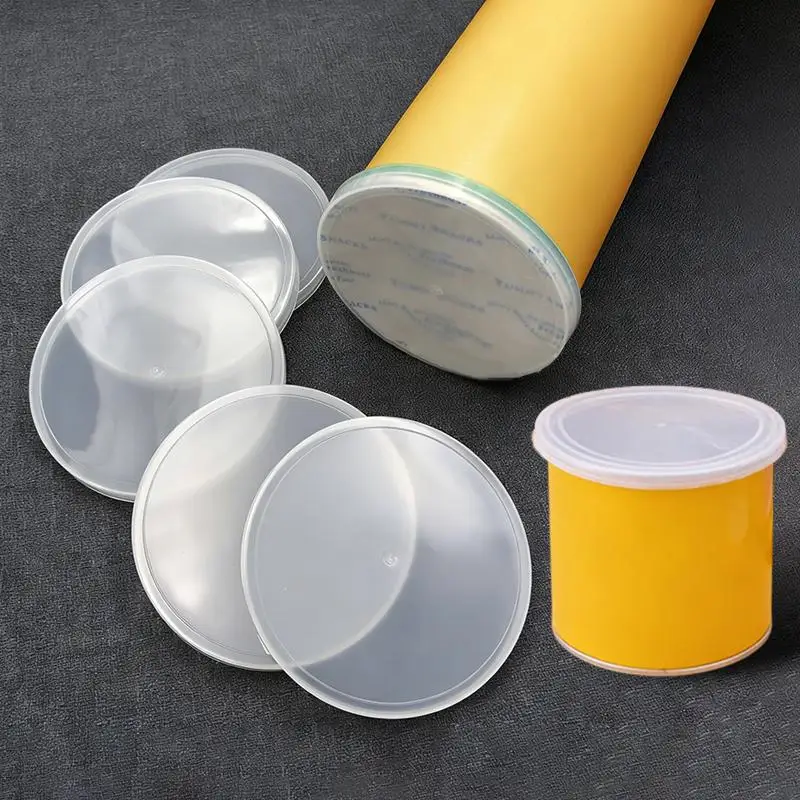 ♫10Pcs Various Sizes PE Tight Seal Lids Reusable Leak Proof Replacement Lids For Canned Goods Or Pet Dog Cat Food Universal