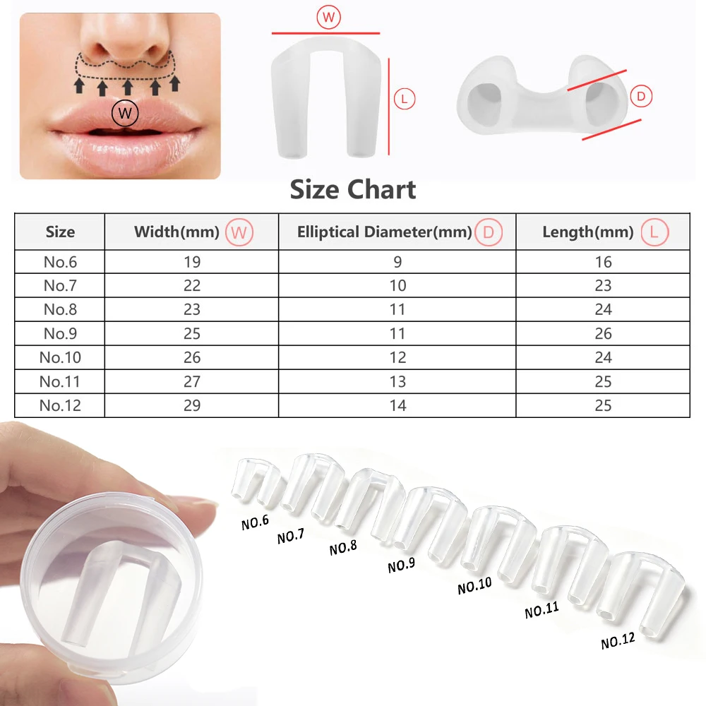 Nostril Retainer for Rhinoplasty Recovery Surgery Nose Shaper Support Device Silicone Post-Surgery Nostril Shaping Size 6/7/8/9