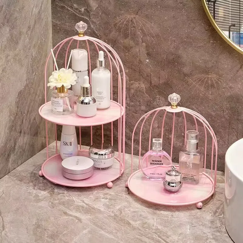 

Sample Room Dressing Table Decoration Light Luxury Tray Cosmetics Combination Set Sample Room Bedroom Cloak Room Decoration