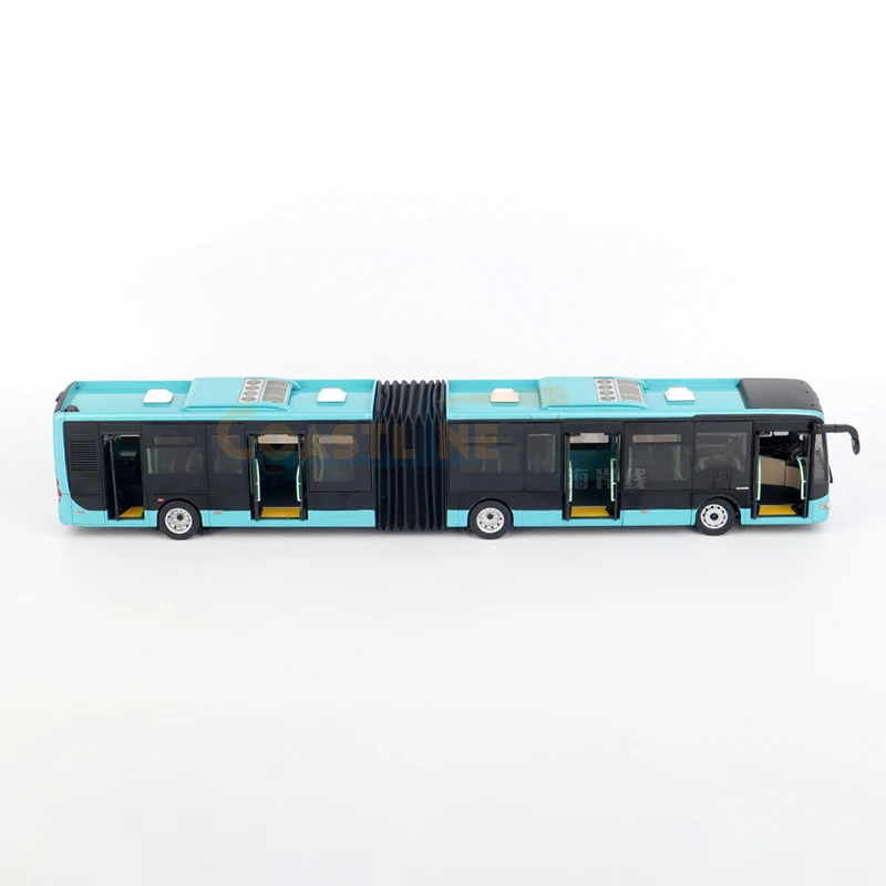 1:43 Scale Diecast Alloy Scania Articulated Bus Rapid Transit BRT Toys Cars Model Classics Adult Souvenir Gifts Static Display