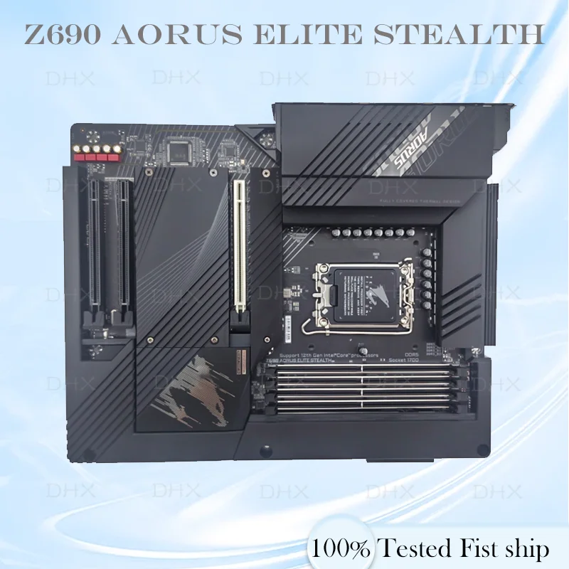 For Gigabyte Z690 AORUS ELITE STEALTH motherboard 12th generation Intel Core i9 LGA 1700 DDR5 ATX Mainboard 100% Tested ok