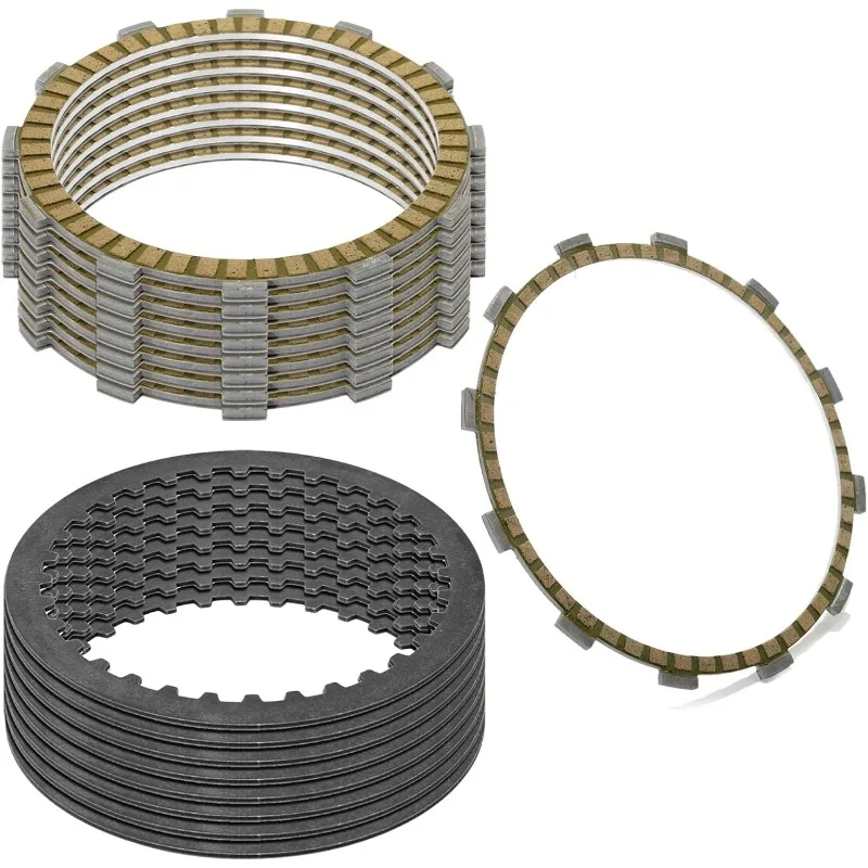

TOFR Twin Cam Extra Clutch Friction Plate Steel Disc Kits 37980-10 (37932-98 37913-98)