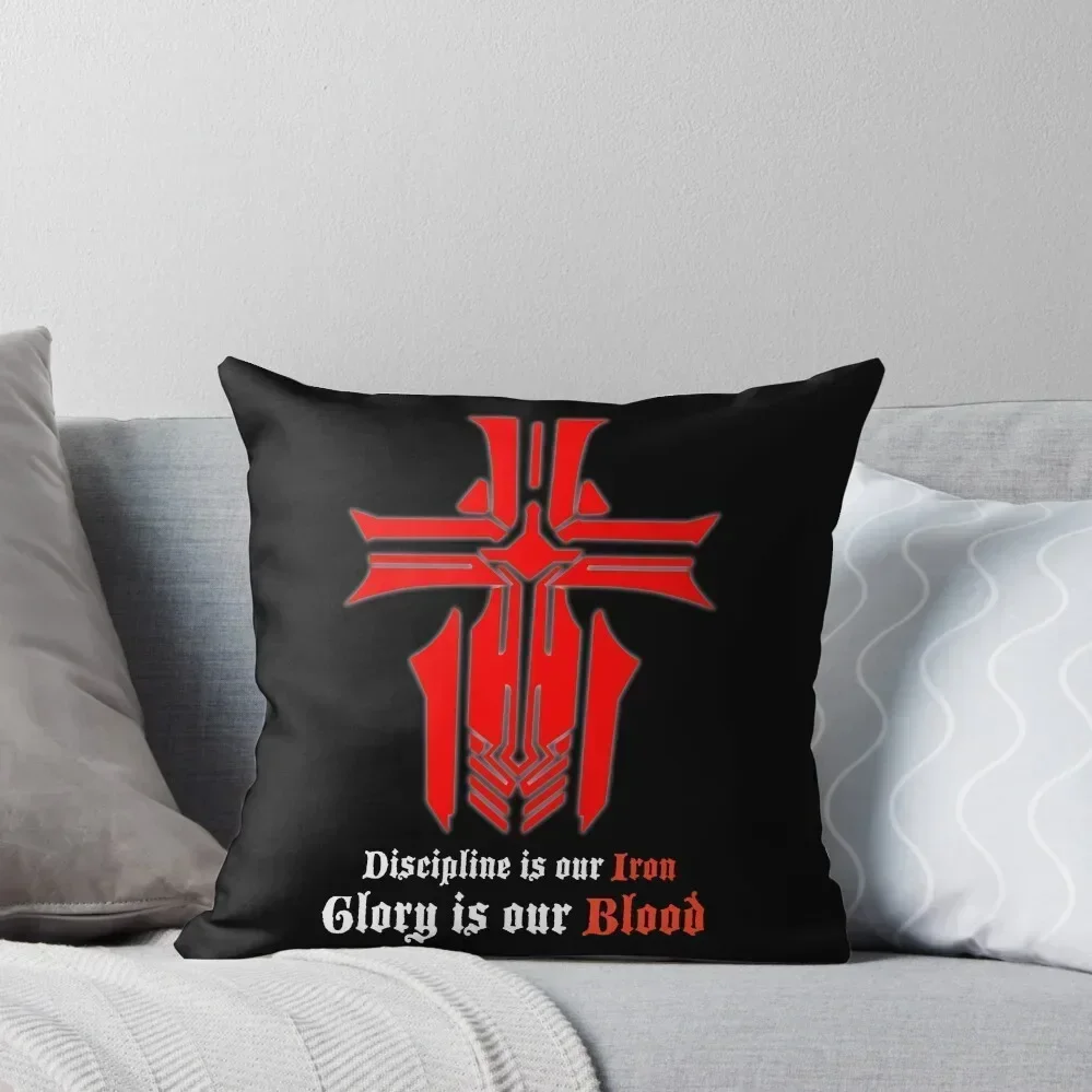 

Azur Lane - Iron Blood Logo with slogan Black Throw Pillow Pillowcase Cushions For Children Cushions pillow
