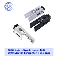 2020 Profile X-axis Synchronous Belt Stretch Straighten For Ender-3 Creality CR-10 CR-10S 2040 Stretch Straighten Tensioner