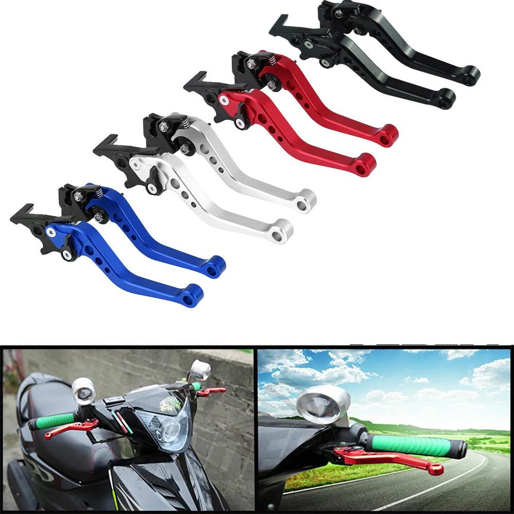 Multi-Gear Adjustable Horn Brake Clutch Handle Horn Handle Motorcycle Modification Accessories Modification Handle