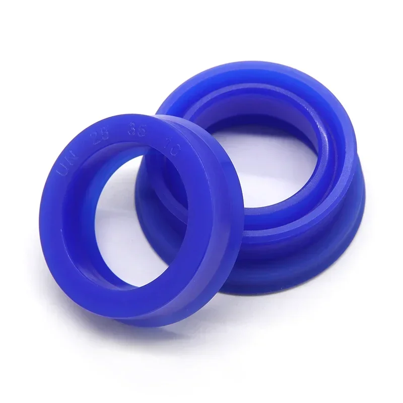 5pcs UN Radial Shaft Hydraulic Seal (IDxODxTHK), ID 20-30mm Polyurethane Piston Shaft Piston Rod PU Single Lip U Cup Oil Seals
