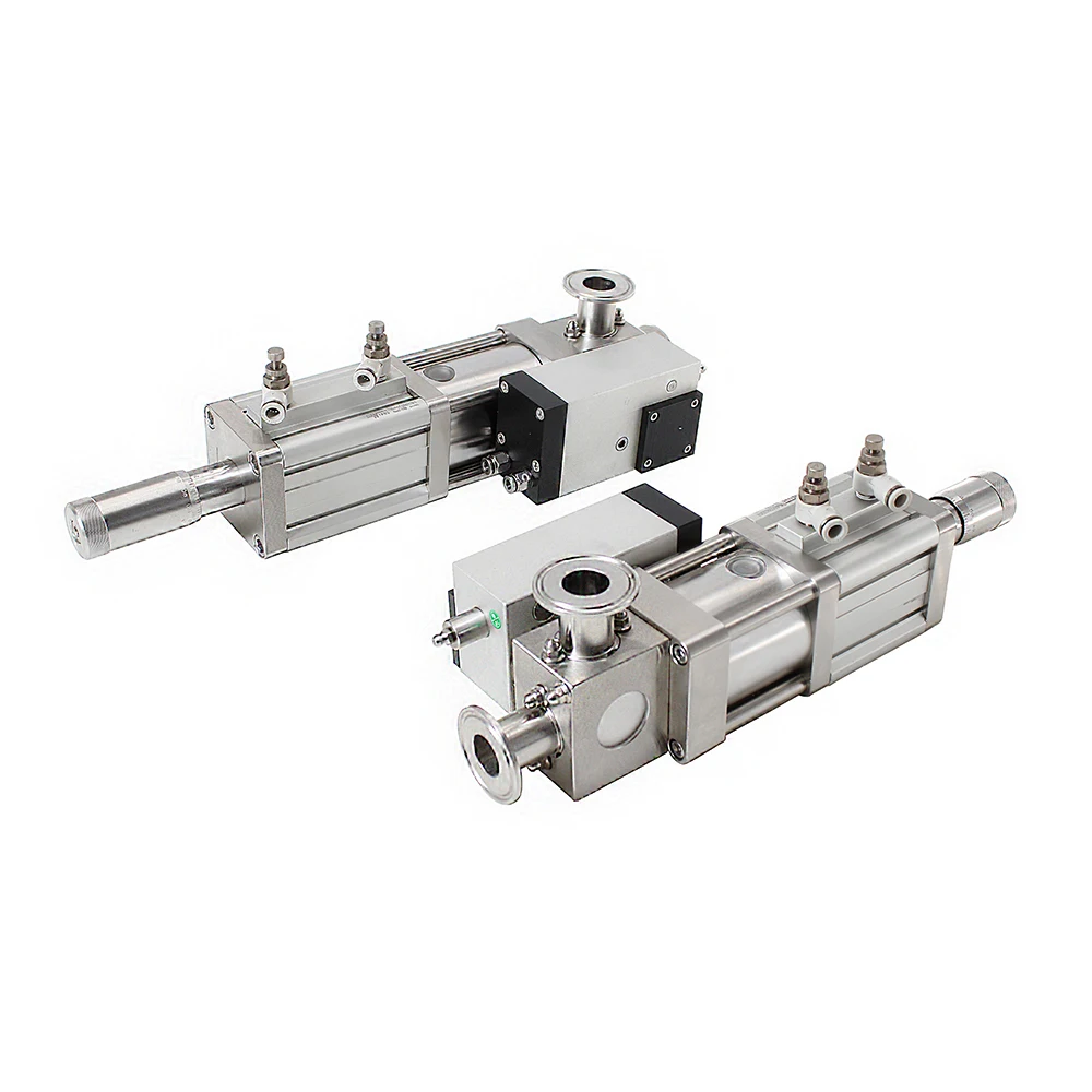 Pneumatic Rotary Piston Pump Low Pressure Design For Automotive Industry OEM Customizable