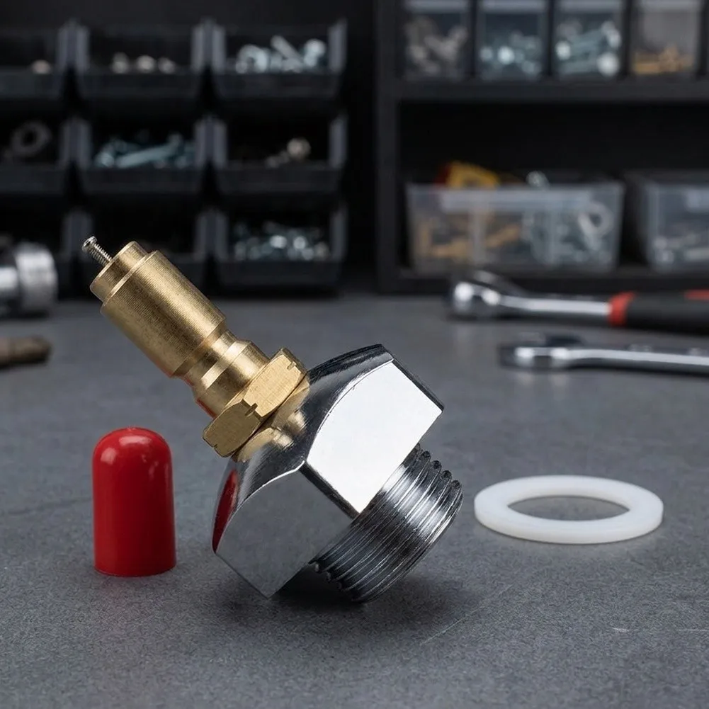 Brass S-118F Filler Cap For Model A 32oz Sprayers High Pressure Spray Bottle Lid For Degreaser Lubricant Application